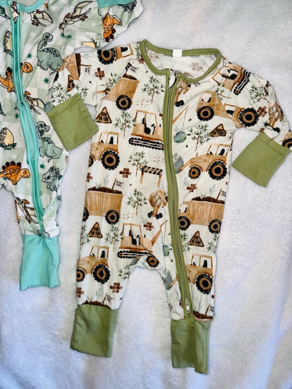 Bamboo Baby Rompers - Picture 3 of 7